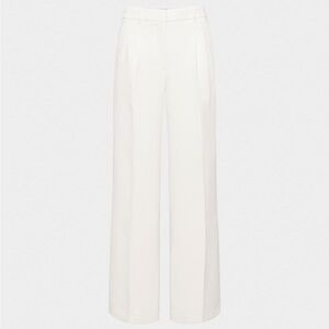 Aritzia Cream Effortless Wider Pants